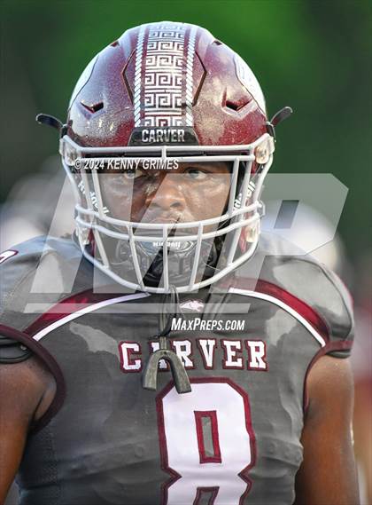 Thumbnail 2 in Carver, Atl. vs Cedar Grove (Scrimmage) photogallery.