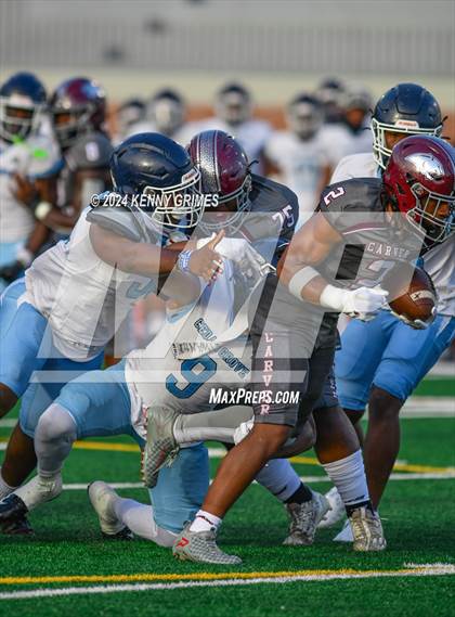 Thumbnail 3 in Carver, Atl. vs Cedar Grove (Scrimmage) photogallery.