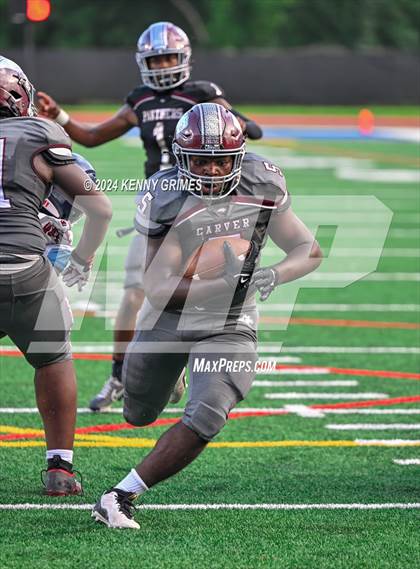 Thumbnail 2 in Carver, Atl. vs Cedar Grove (Scrimmage) photogallery.
