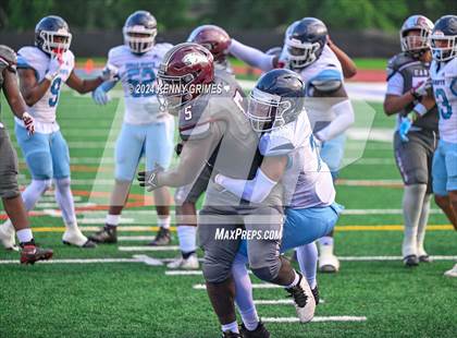 Thumbnail 3 in Carver, Atl. vs Cedar Grove (Scrimmage) photogallery.
