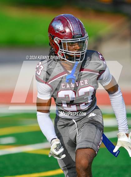 Thumbnail 2 in Carver, Atl. vs Cedar Grove (Scrimmage) photogallery.
