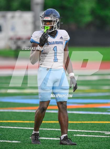 Thumbnail 2 in Carver, Atl. vs Cedar Grove (Scrimmage) photogallery.