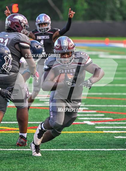 Thumbnail 3 in Carver, Atl. vs Cedar Grove (Scrimmage) photogallery.