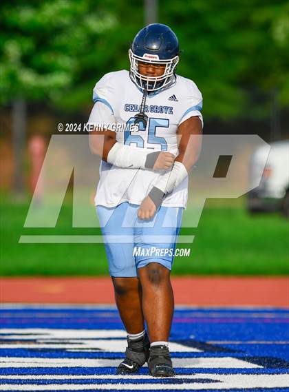 Thumbnail 3 in Carver, Atl. vs Cedar Grove (Scrimmage) photogallery.