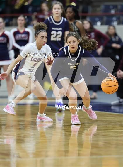 Thumbnail 1 in Mullen vs. Cherokee Trail (CHSAA 6A Great 8) photogallery.