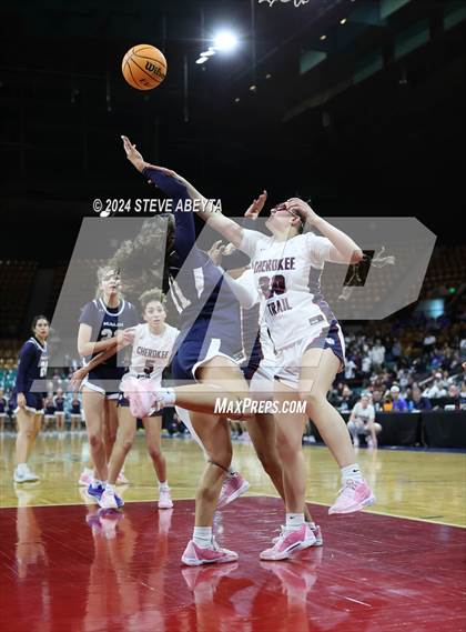 Thumbnail 3 in Mullen vs. Cherokee Trail (CHSAA 6A Great 8) photogallery.