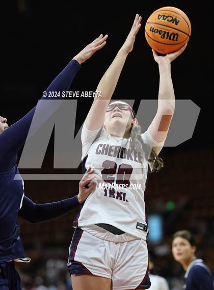 Thumbnail 1 in Mullen vs. Cherokee Trail (CHSAA 6A Great 8) photogallery.