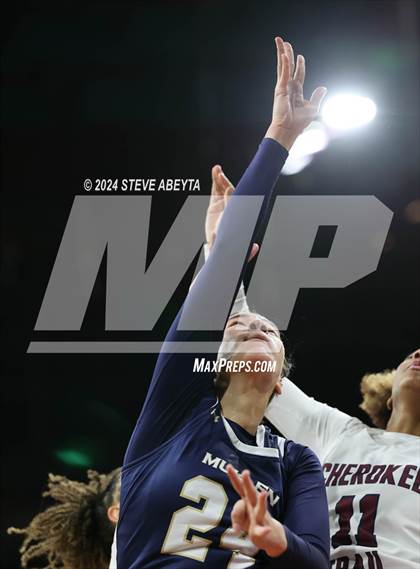 Thumbnail 1 in Mullen vs. Cherokee Trail (CHSAA 6A Great 8) photogallery.