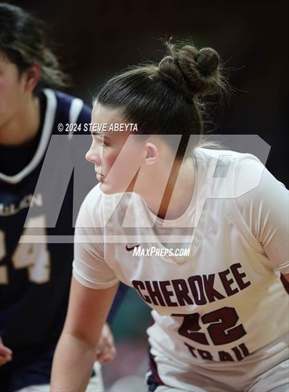 Thumbnail 2 in Mullen vs. Cherokee Trail (CHSAA 6A Great 8) photogallery.