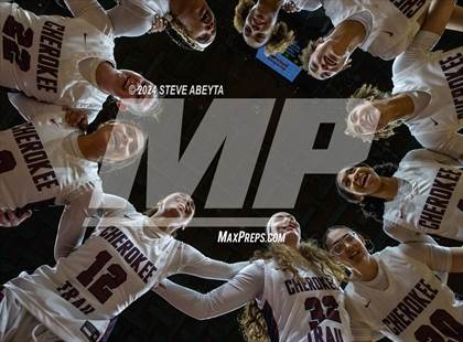 Thumbnail 2 in Mullen vs. Cherokee Trail (CHSAA 6A Great 8) photogallery.