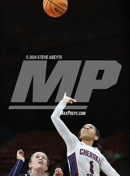 Thumbnail 3 in Mullen vs. Cherokee Trail (CHSAA 6A Great 8) photogallery.