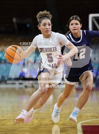 Thumbnail 3 in Mullen vs. Cherokee Trail (CHSAA 6A Great 8) photogallery.