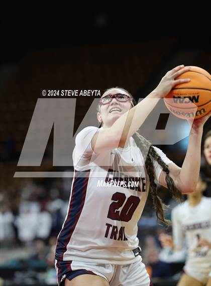 Thumbnail 2 in Mullen vs. Cherokee Trail (CHSAA 6A Great 8) photogallery.