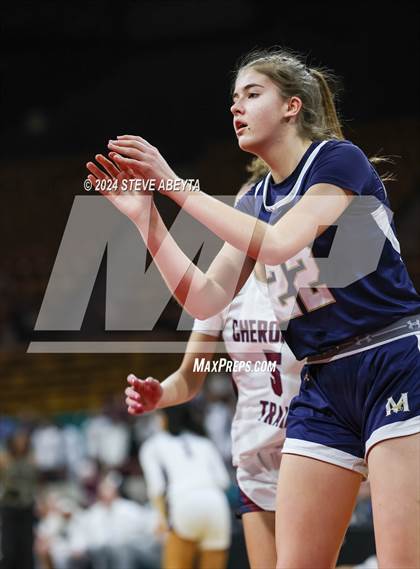 Thumbnail 2 in Mullen vs. Cherokee Trail (CHSAA 6A Great 8) photogallery.