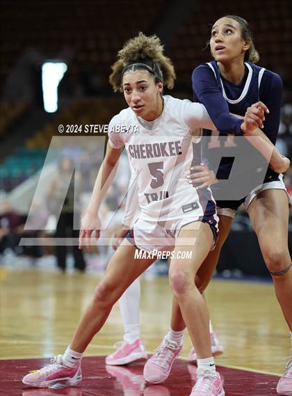 Thumbnail 3 in Mullen vs. Cherokee Trail (CHSAA 6A Great 8) photogallery.