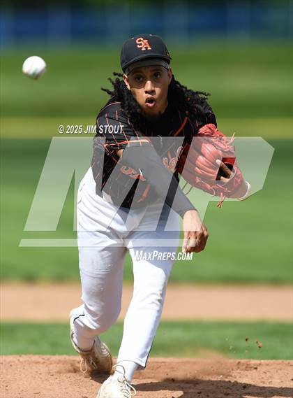 Thumbnail 3 in Suffield Academy @ Canterbury (WNEPBL Semifinal) photogallery.