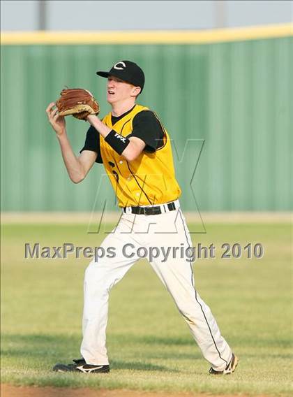Thumbnail 1 in Cleburne vs Rockwall-Heath (Texas 4A Region ll Playoffs) photogallery.