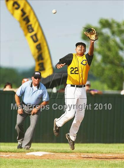 Thumbnail 1 in Cleburne vs Rockwall-Heath (Texas 4A Region ll Playoffs) photogallery.