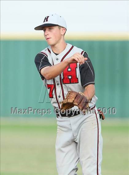 Thumbnail 1 in Cleburne vs Rockwall-Heath (Texas 4A Region ll Playoffs) photogallery.