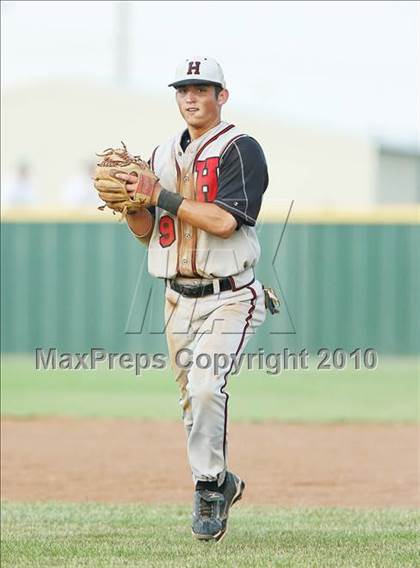 Thumbnail 1 in Cleburne vs Rockwall-Heath (Texas 4A Region ll Playoffs) photogallery.