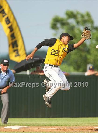 Thumbnail 3 in Cleburne vs Rockwall-Heath (Texas 4A Region ll Playoffs) photogallery.