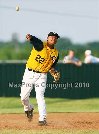 Thumbnail 3 in Cleburne vs Rockwall-Heath (Texas 4A Region ll Playoffs) photogallery.