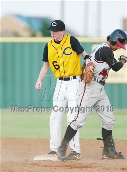 Thumbnail 1 in Cleburne vs Rockwall-Heath (Texas 4A Region ll Playoffs) photogallery.