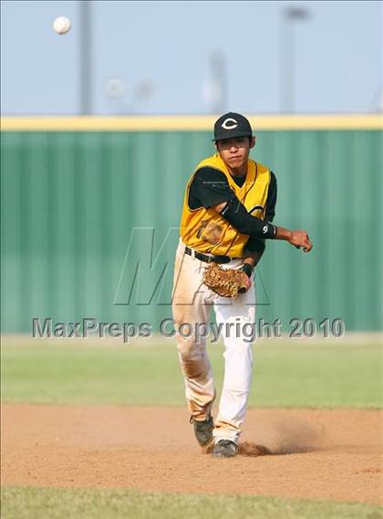 Thumbnail 1 in Cleburne vs Rockwall-Heath (Texas 4A Region ll Playoffs) photogallery.