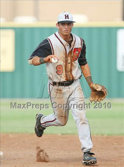 Thumbnail 1 in Cleburne vs Rockwall-Heath (Texas 4A Region ll Playoffs) photogallery.