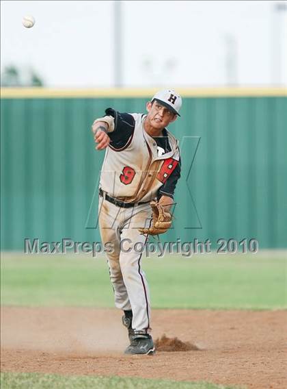 Thumbnail 1 in Cleburne vs Rockwall-Heath (Texas 4A Region ll Playoffs) photogallery.
