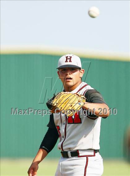 Thumbnail 1 in Cleburne vs Rockwall-Heath (Texas 4A Region ll Playoffs) photogallery.
