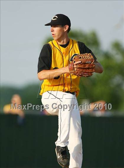 Thumbnail 3 in Cleburne vs Rockwall-Heath (Texas 4A Region ll Playoffs) photogallery.
