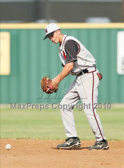 Thumbnail 1 in Cleburne vs Rockwall-Heath (Texas 4A Region ll Playoffs) photogallery.