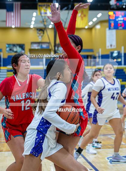 Thumbnail 2 in Valencia vs. Miyamura (Booby Rodriguz Capital City Tournament) photogallery.