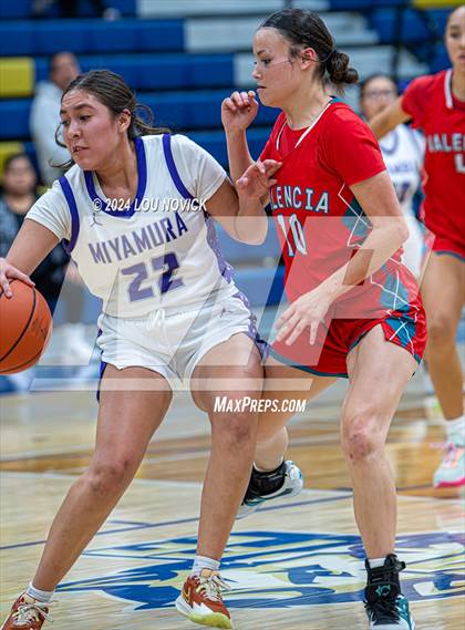 Thumbnail 1 in Valencia vs. Miyamura (Booby Rodriguz Capital City Tournament) photogallery.