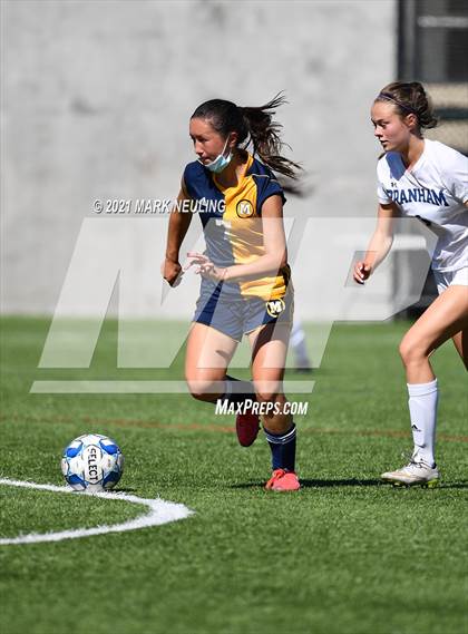 Thumbnail 3 in Branham @ Menlo School (CIF CCS D1 Semifinal) photogallery.