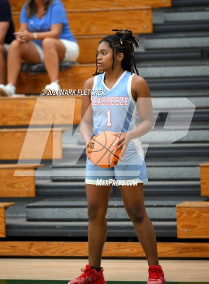 Thumbnail 1 in Seabreeze vs Calvary Christian Academy (Flagler-Palm Coast Bulldog Tipoff) photogallery.
