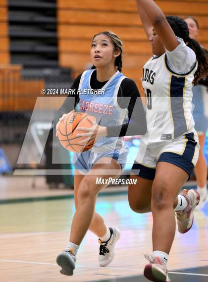 Thumbnail 1 in Seabreeze vs Calvary Christian Academy (Flagler-Palm Coast Bulldog Tipoff) photogallery.