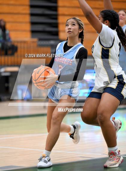 Thumbnail 2 in Seabreeze vs Calvary Christian Academy (Flagler-Palm Coast Bulldog Tipoff) photogallery.