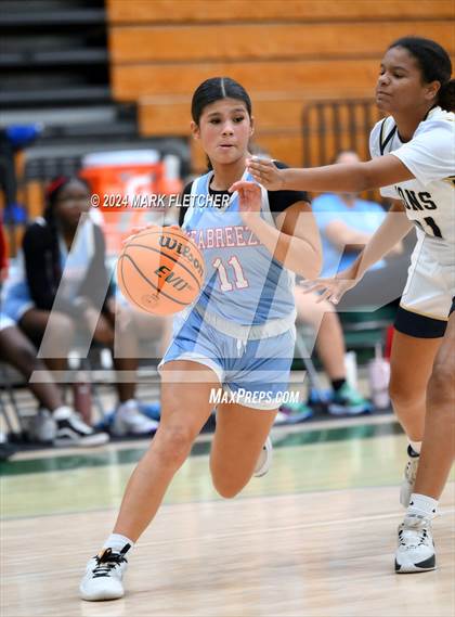 Thumbnail 2 in Seabreeze vs Calvary Christian Academy (Flagler-Palm Coast Bulldog Tipoff) photogallery.