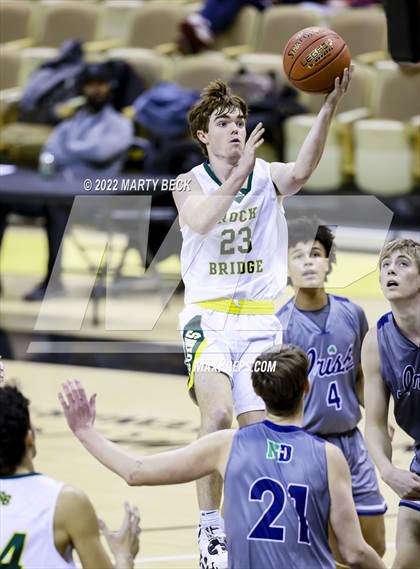 Thumbnail 2 in Peoria Notre Dame vs Rock Bridge (Norm Stewart Classic) photogallery.