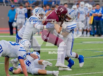 Thumbnail 2 in Veterans Memorial vs. Dripping Springs (UIL 5A Regional Semifinal Playoff) photogallery.