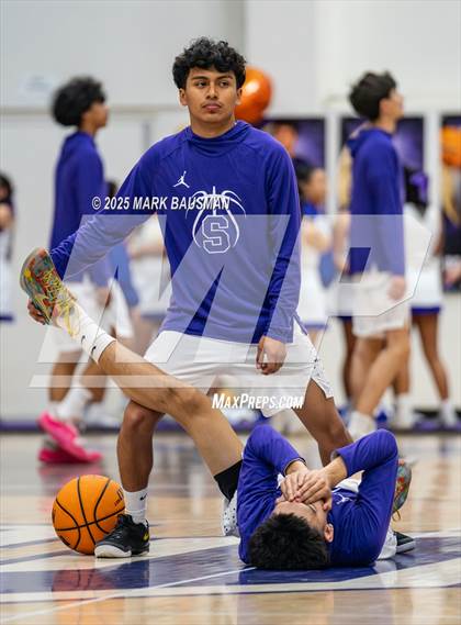 Thumbnail 2 in Bernstein @ Santiago (CIF SS Division IV Round 1) photogallery.