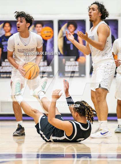 Thumbnail 1 in Bernstein @ Santiago (CIF SS Division IV Round 1) photogallery.