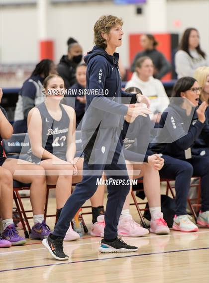 Thumbnail 3 in Rosary Academy vs. Bellarmine Prep (NIKE Tournament of Champions) photogallery.