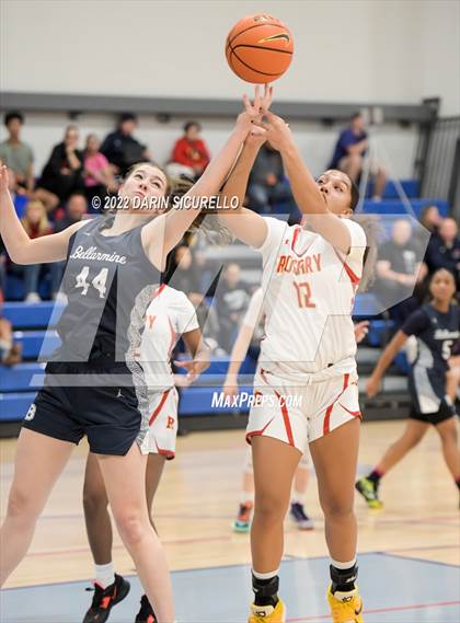 Thumbnail 2 in Rosary Academy vs. Bellarmine Prep (NIKE Tournament of Champions) photogallery.