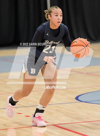 Thumbnail 2 in Rosary Academy vs. Bellarmine Prep (NIKE Tournament of Champions) photogallery.