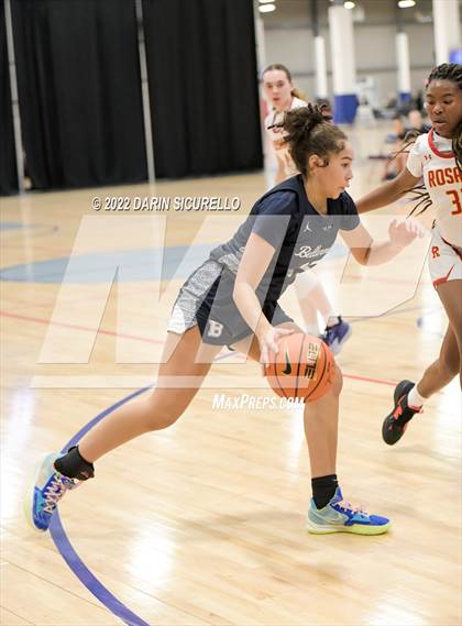 Thumbnail 2 in Rosary Academy vs. Bellarmine Prep (NIKE Tournament of Champions) photogallery.