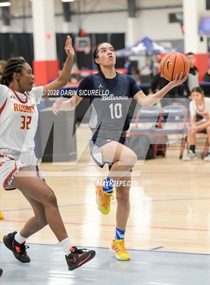 Thumbnail 2 in Rosary Academy vs. Bellarmine Prep (NIKE Tournament of Champions) photogallery.