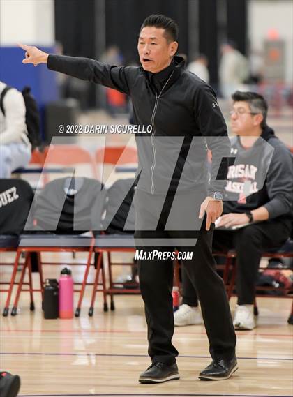 Thumbnail 1 in Rosary Academy vs. Bellarmine Prep (NIKE Tournament of Champions) photogallery.